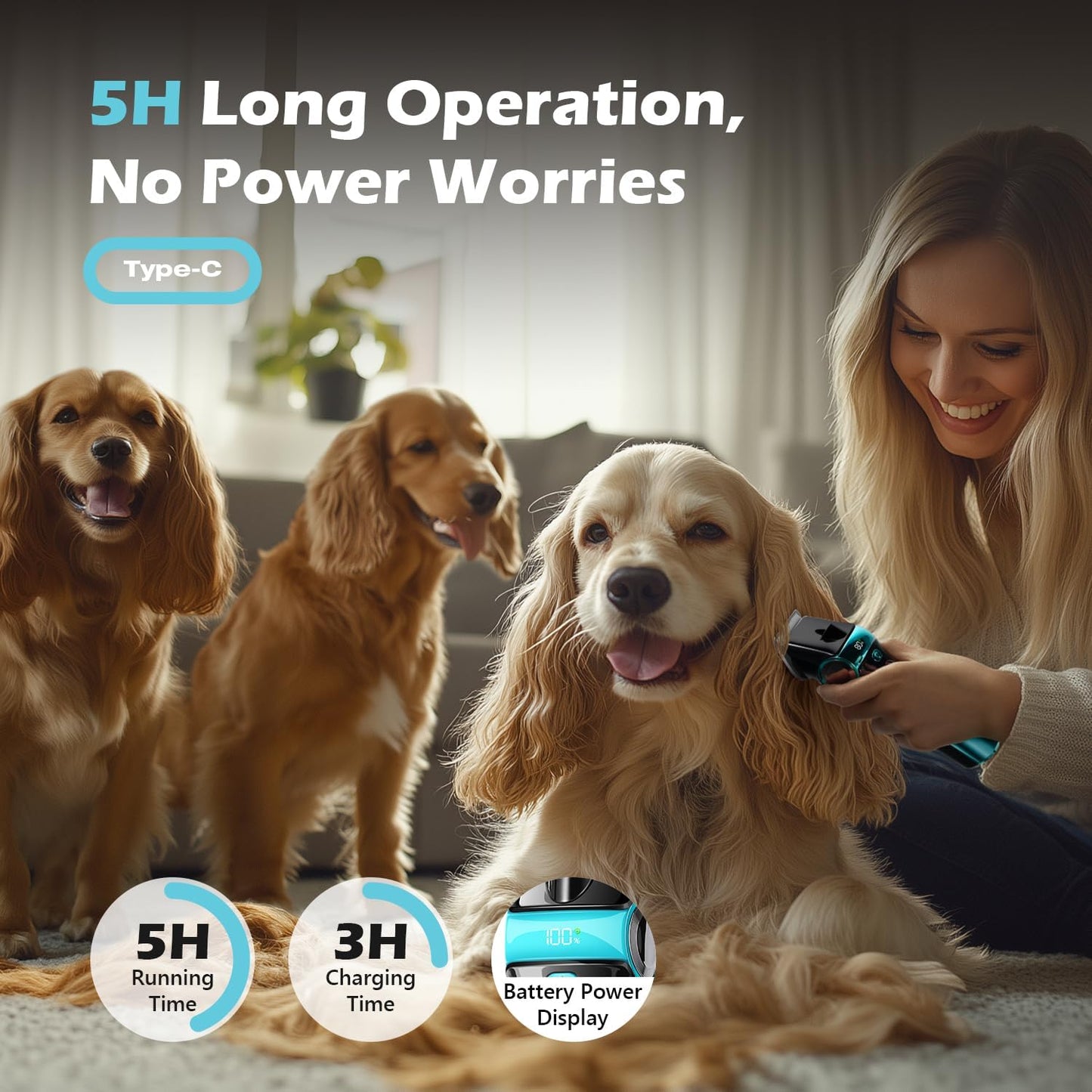 OceanGem 5-in-1 Cat Clipper - PC525UX