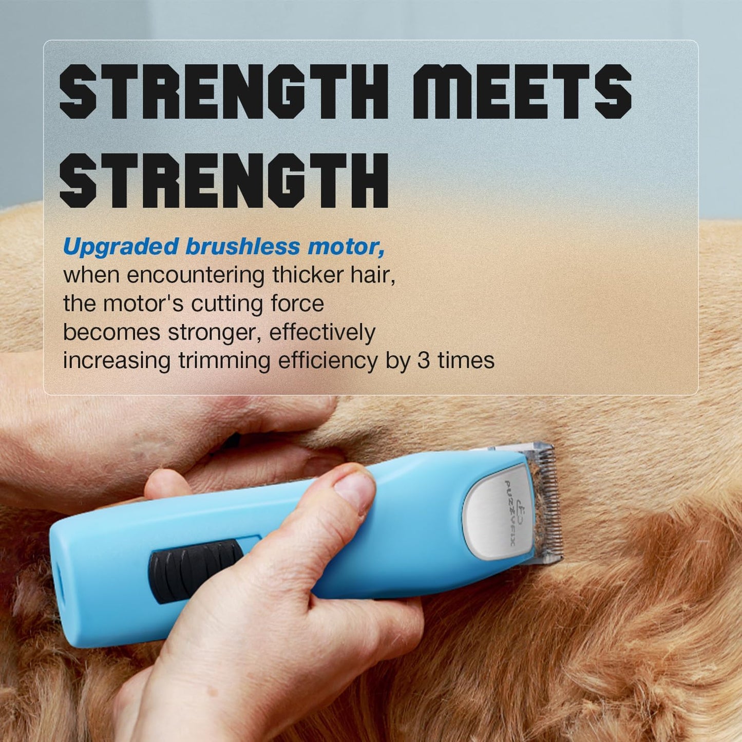 BlueWave Professional Pet Clipper Kit with Guard Combs - PC615