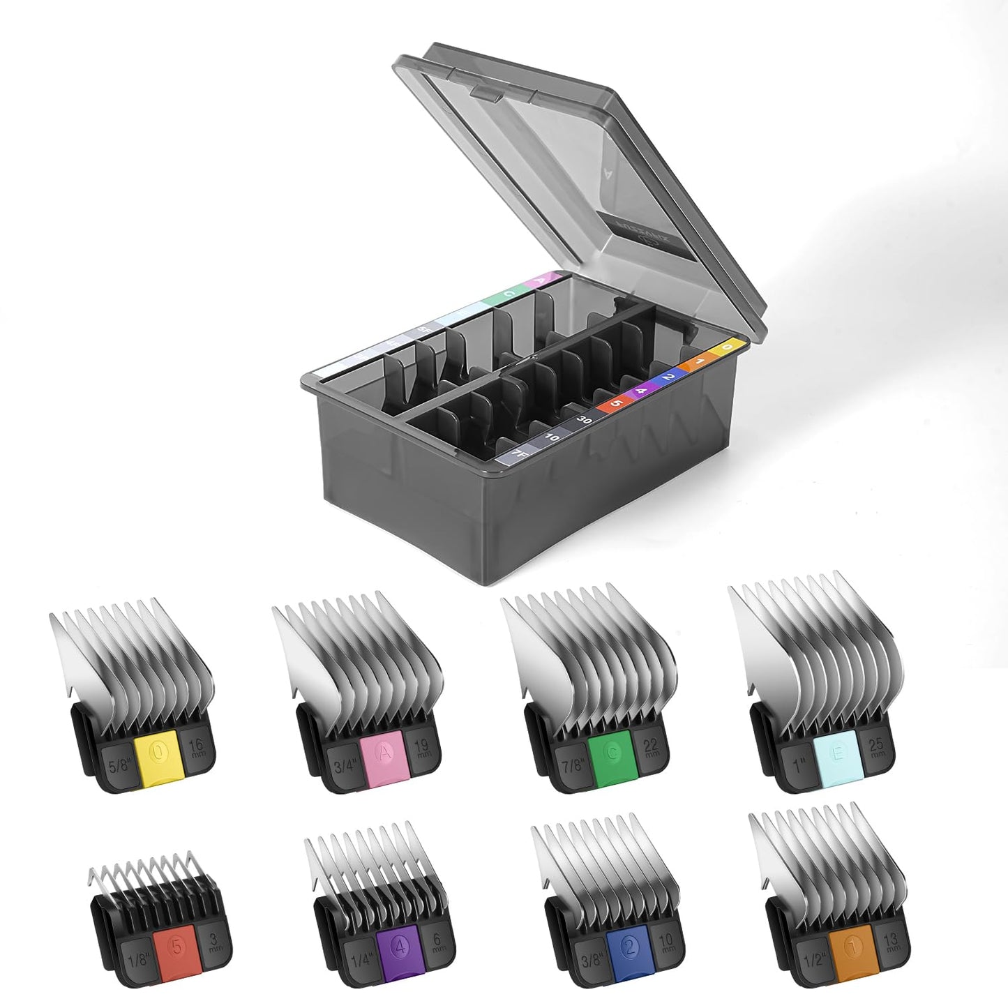 Professional Stainless Steel Guide Combs Set