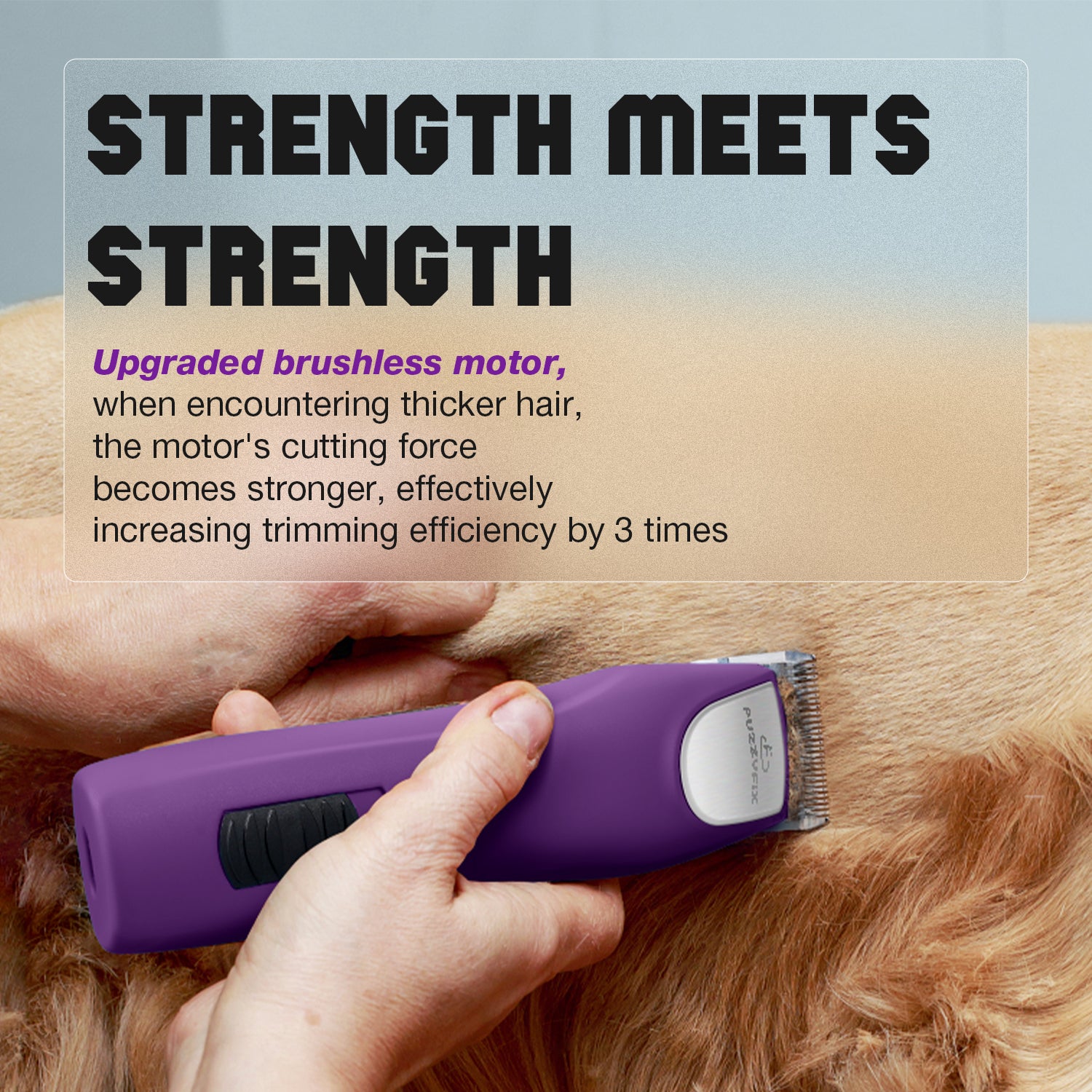 Fuzzyfix Bluewave Lite Professional Pet Clipper