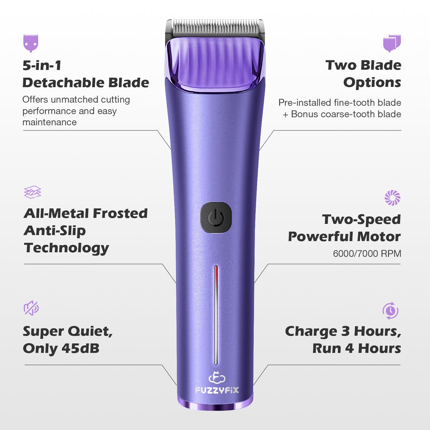 Nova Professional 5-in-1 Pet Clipper - PC611VX