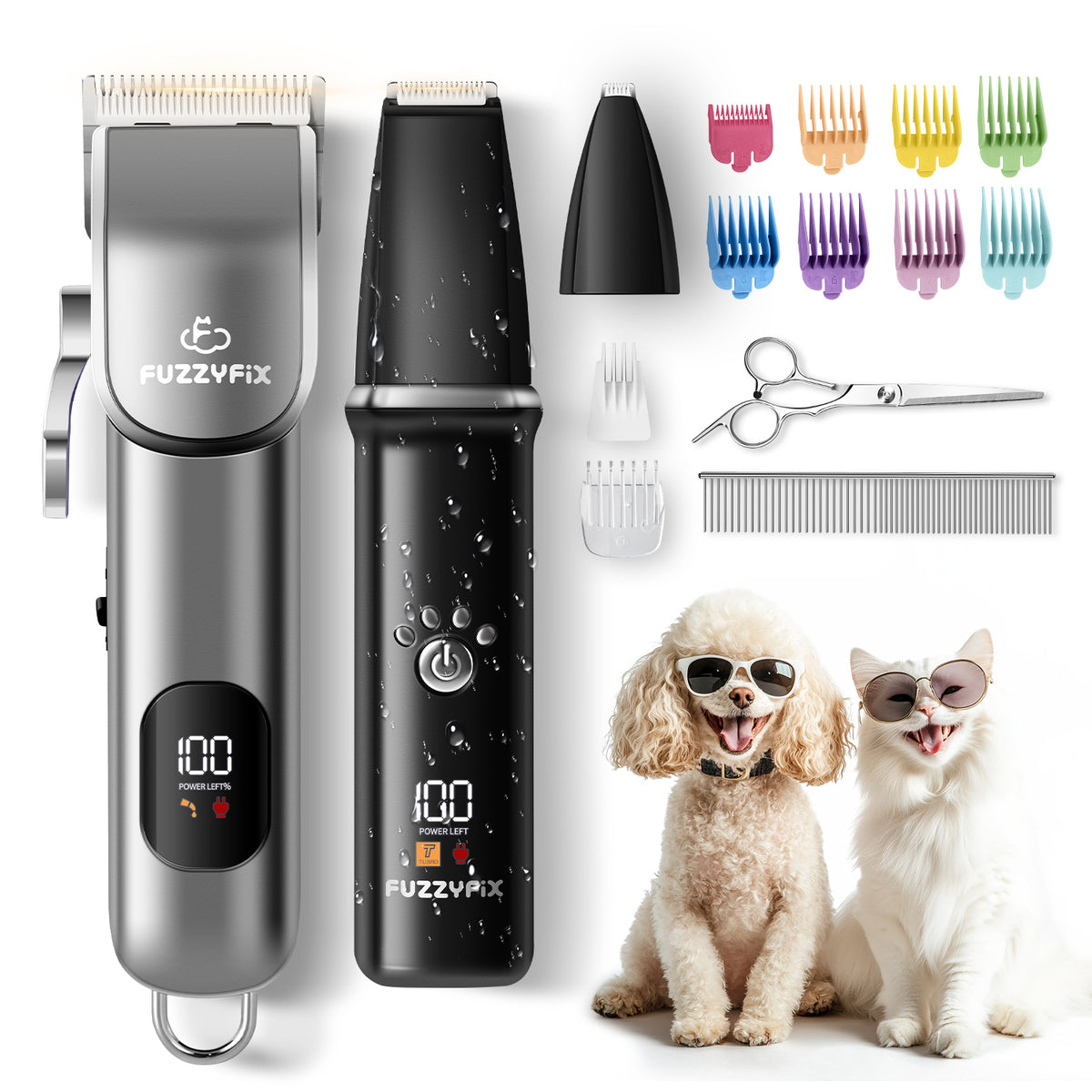 Fuzzyfix Duet Pet Clippers Kit