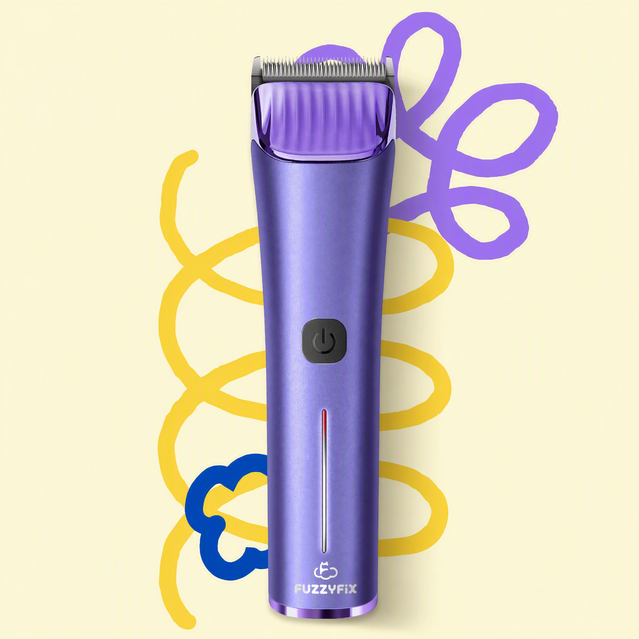 Fuzzyfix Nova Professional 5-In-1 Pet Clipper Kit