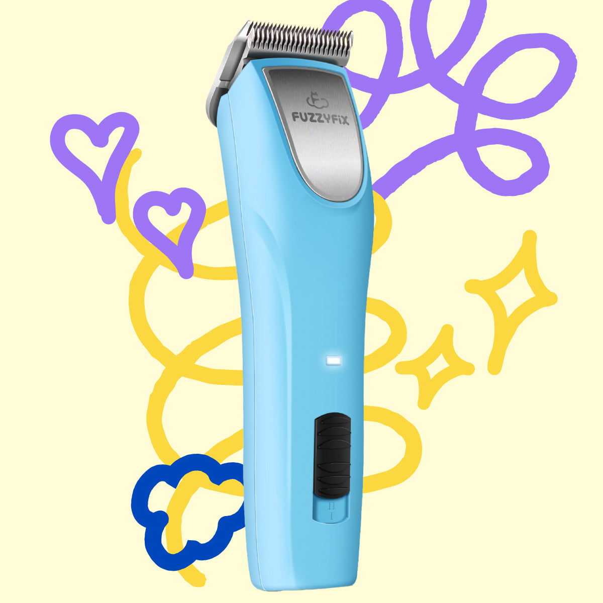 Fuzzyfix Bluewave Professional Pet Clipper Kit