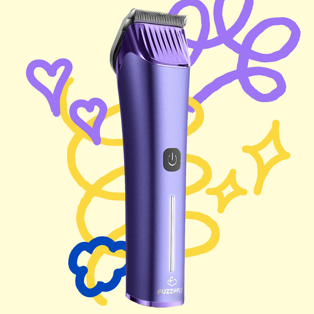 Fuzzyfix Nova Professional 5-In-1 Pet Clipper Kit