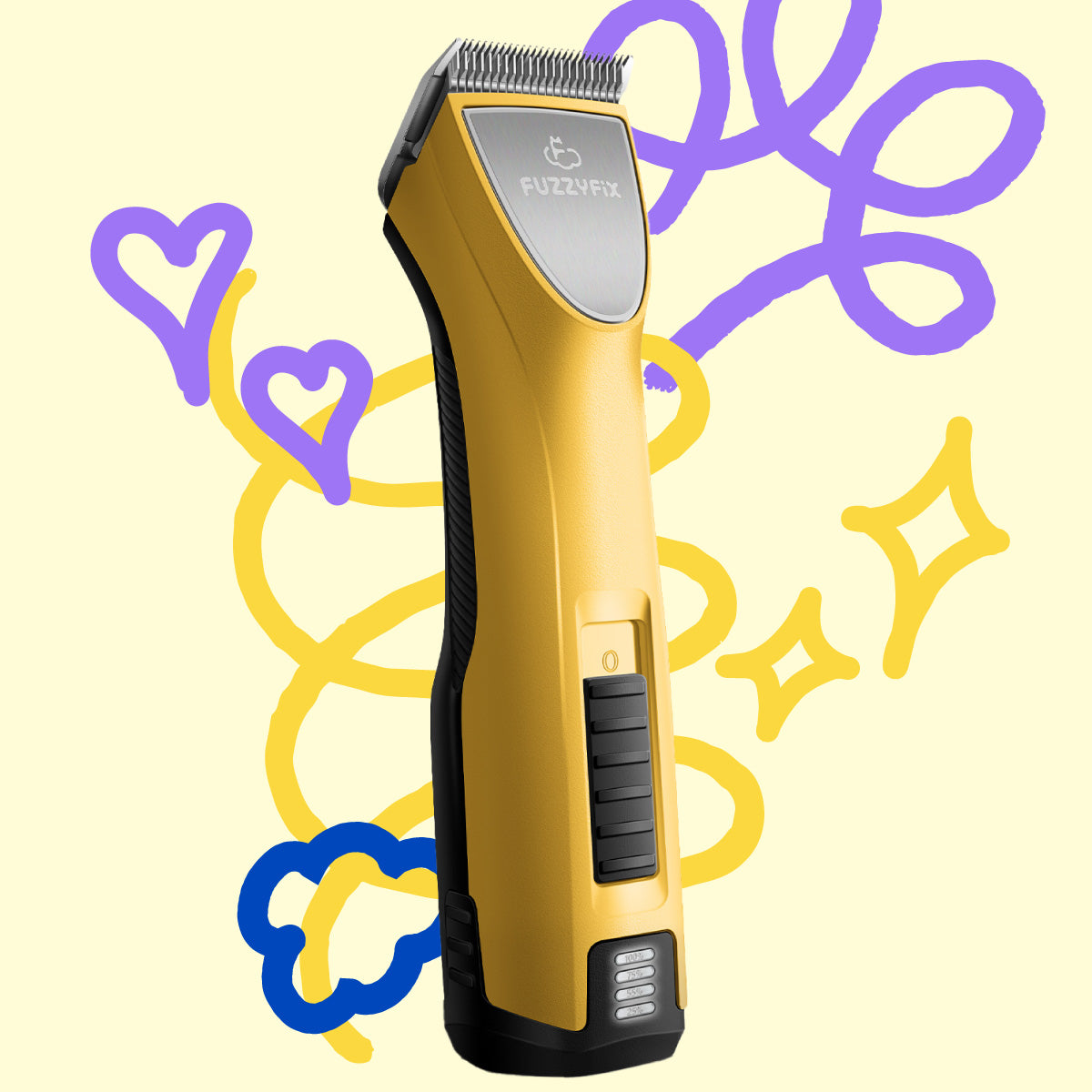 Fuzzyfix Xvolt Professional Dual Batteries Pet Clipper Kit