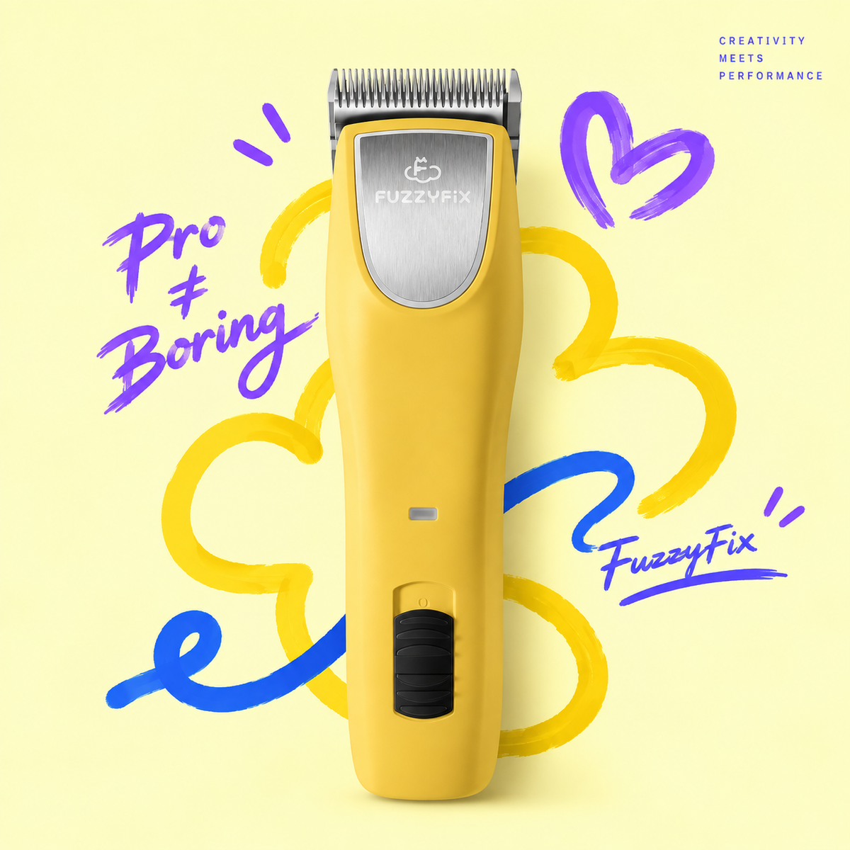 FuzzyFix Bluewave Lite Professional Pet Clipper