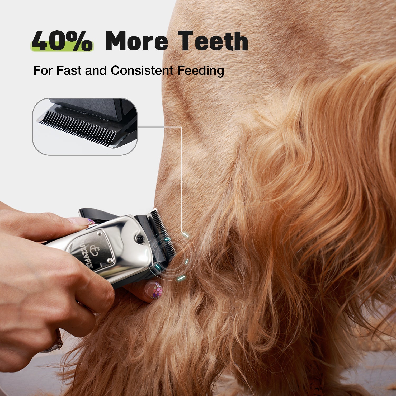 Fuzzyfix Groommate Pet Clippers Kit