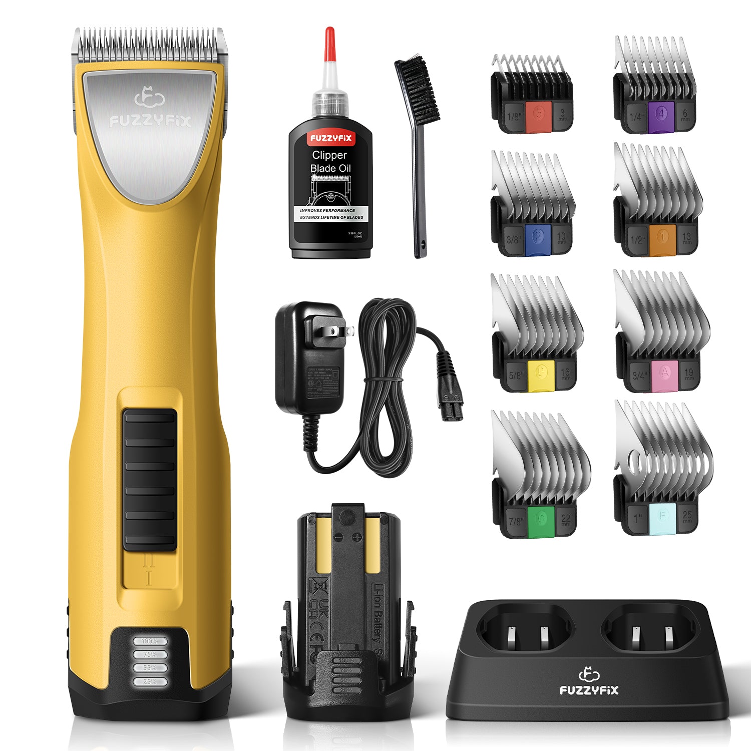 Fuzzyfix Xvolt Professional Dual Batteries Pet Clipper Kit