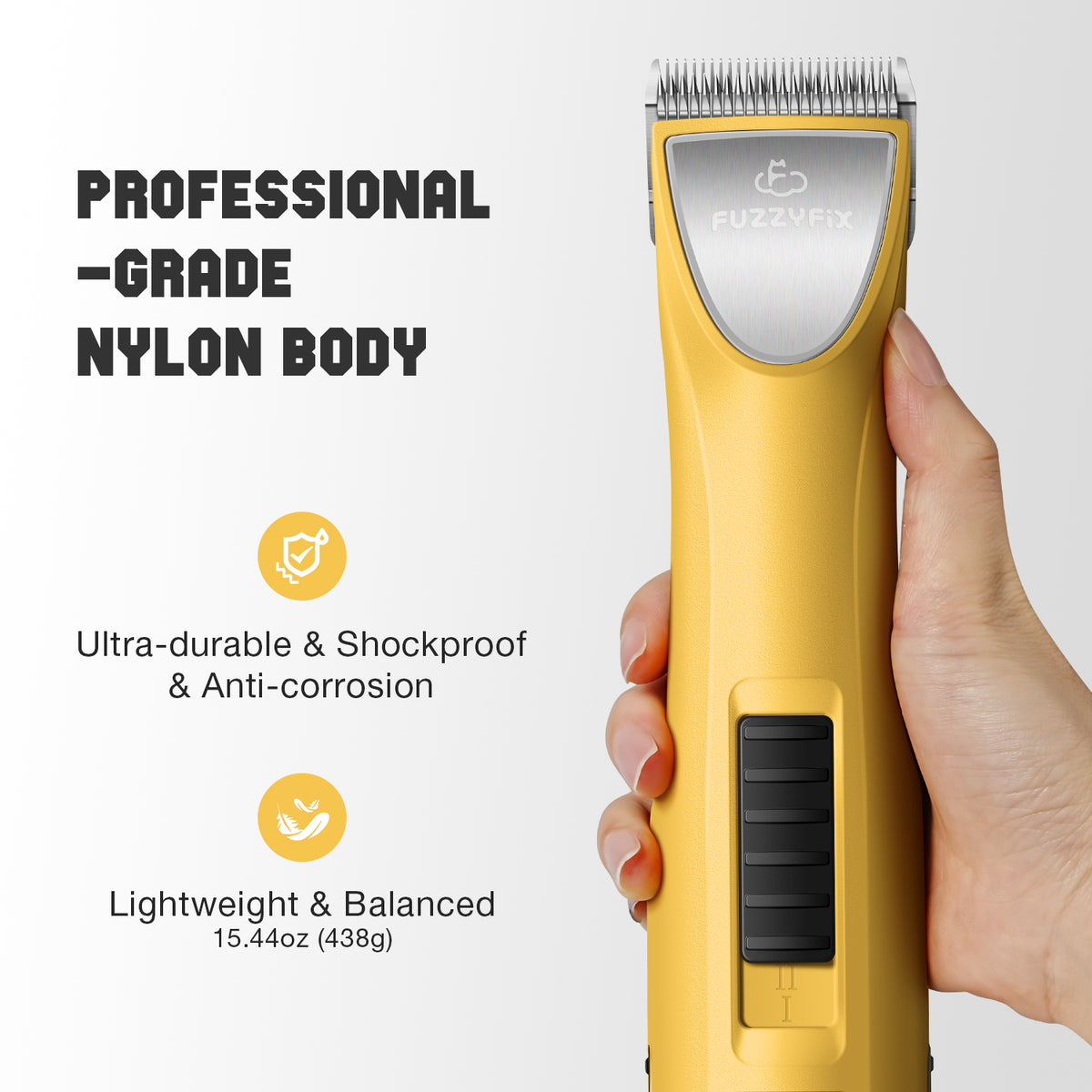 Fuzzyfix Xvolt Professional Dual Batteries Pet Clipper Kit