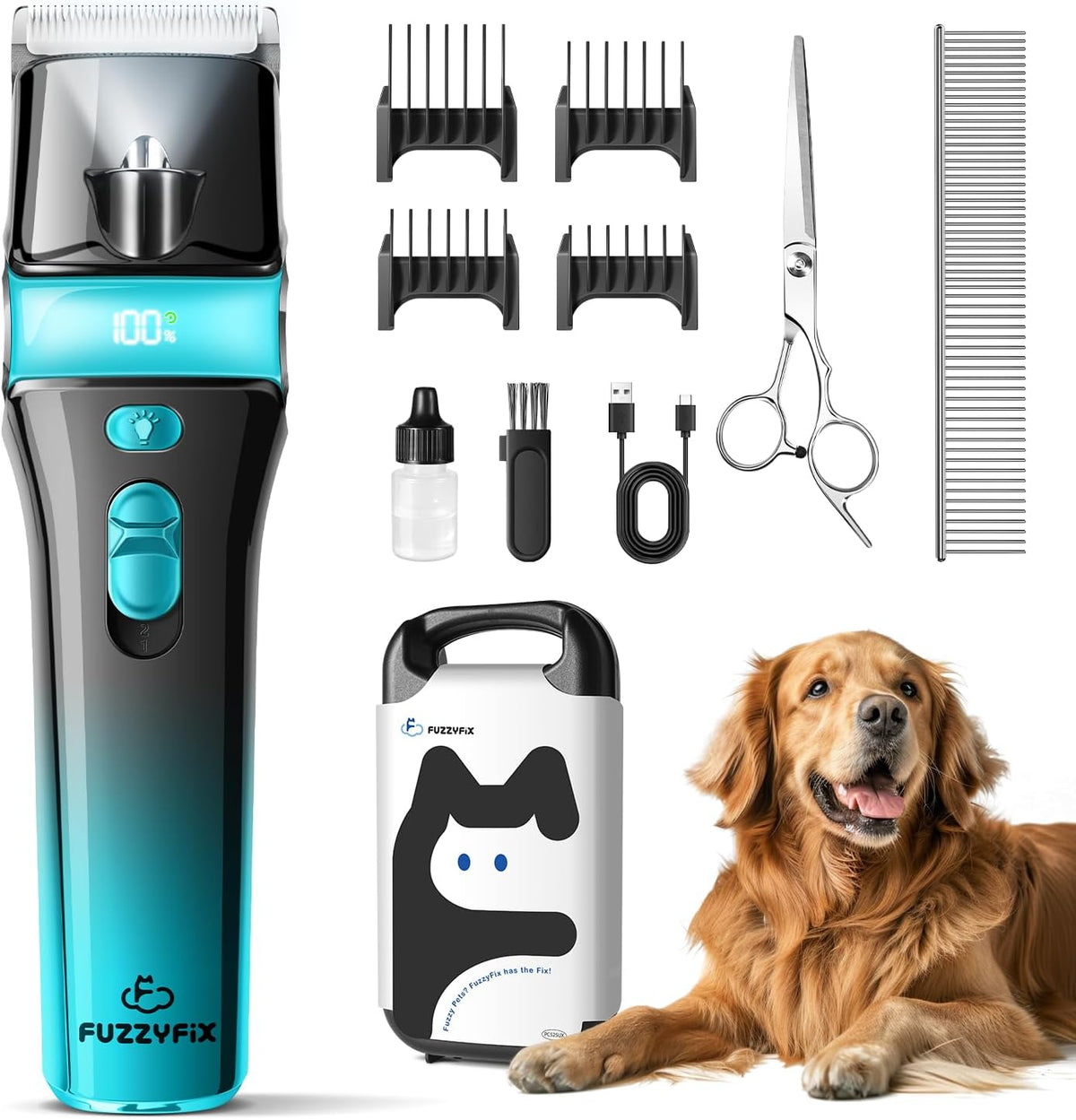 Fuzzyfix Oceangem 5-In-1 Cat Clipper