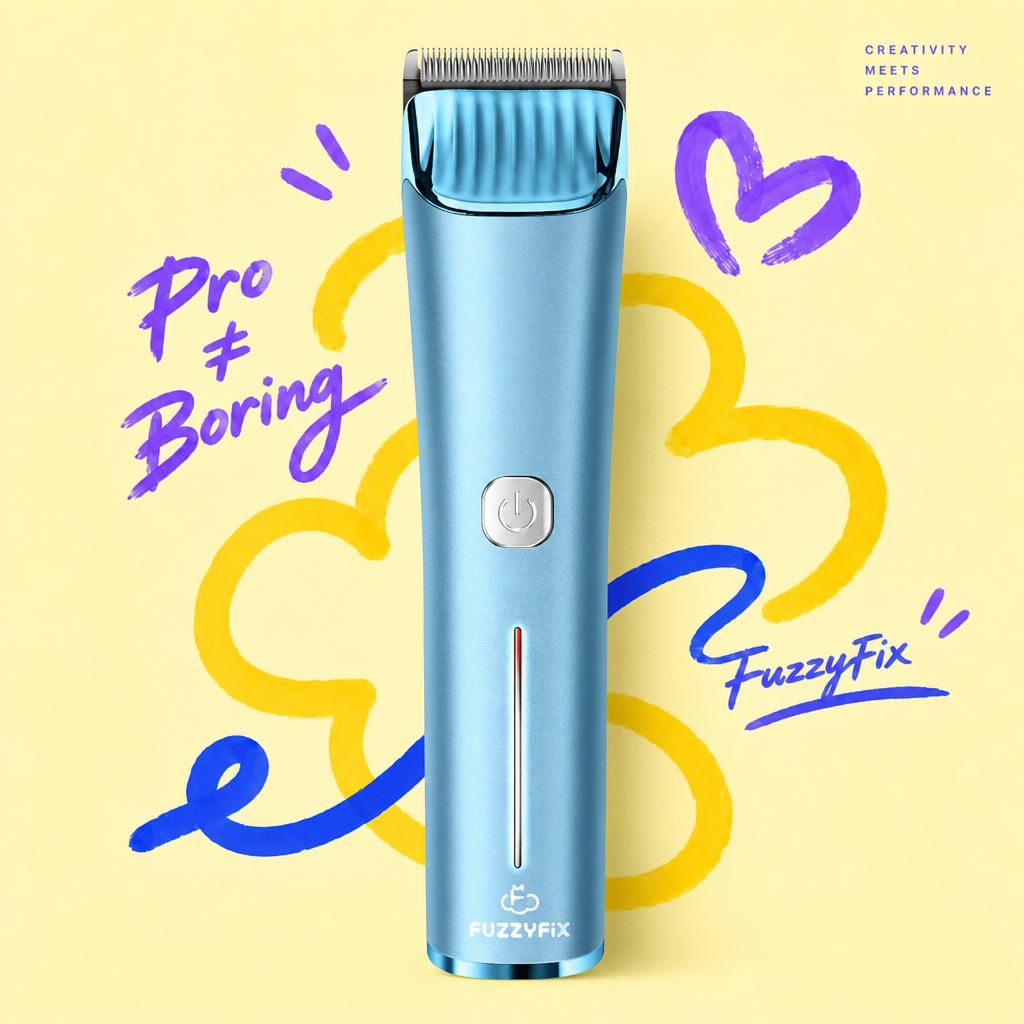 FuzzyFix Nova Professional 5-In-1 Pet Clipper Kit
