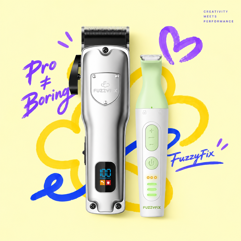 FuzzyFix Groommate Pet Clippers Kit