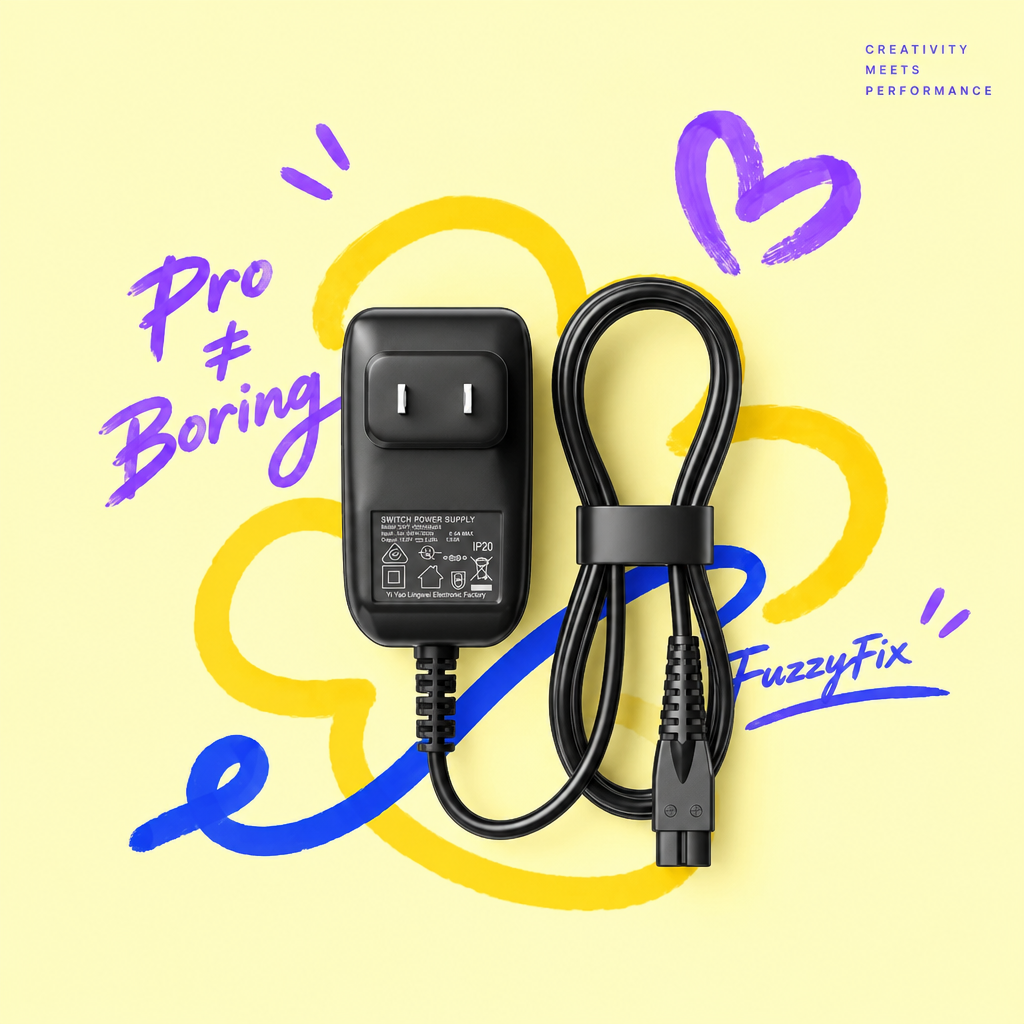 FuzzyFix Charger For Bluewave/Xvolt/Maxipop Dog Clippers
