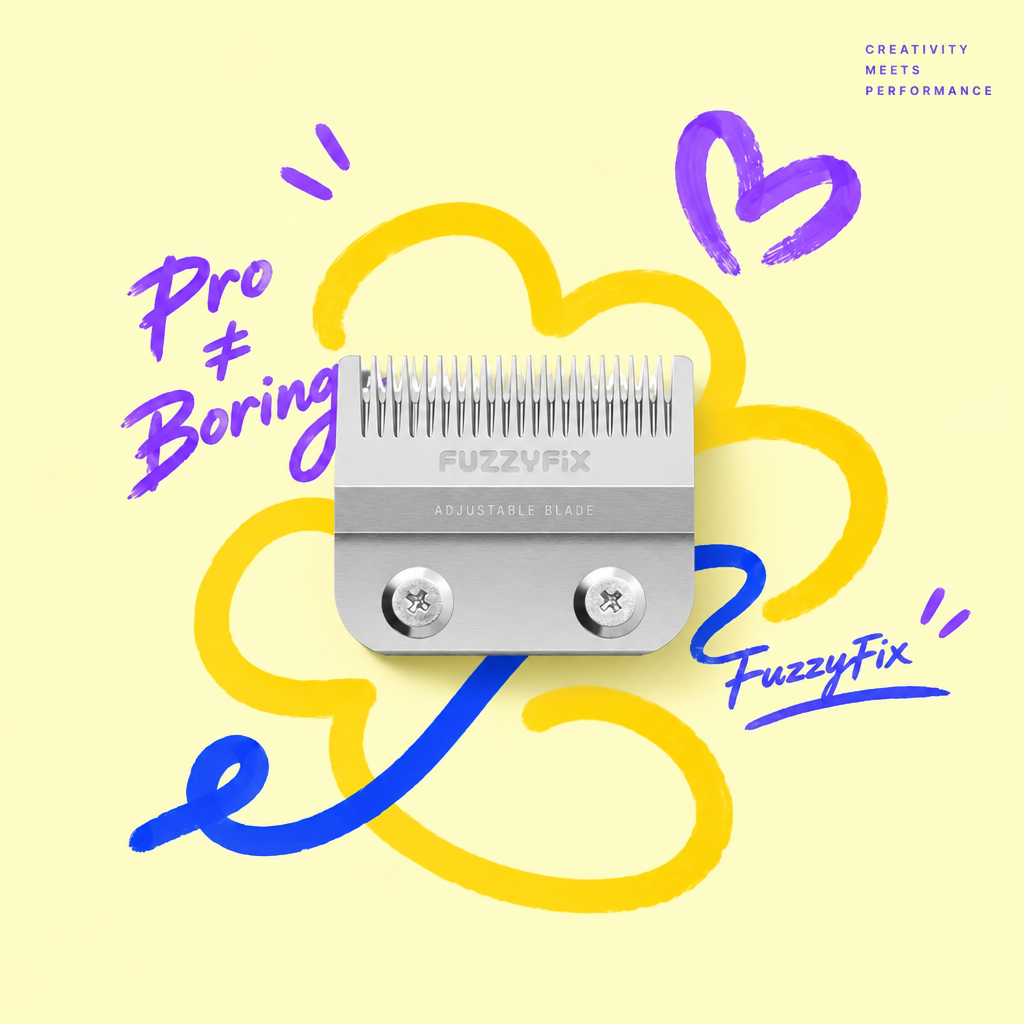FuzzyFix Replacement Blades For Wavyknight Clipper
