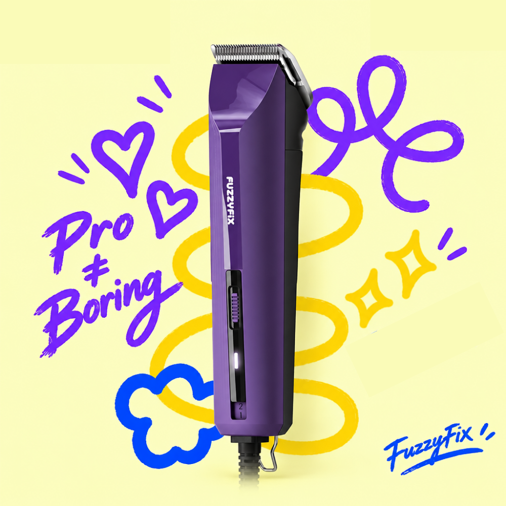 FuzzyFix Ampfix Professional Pet Clipper Kit