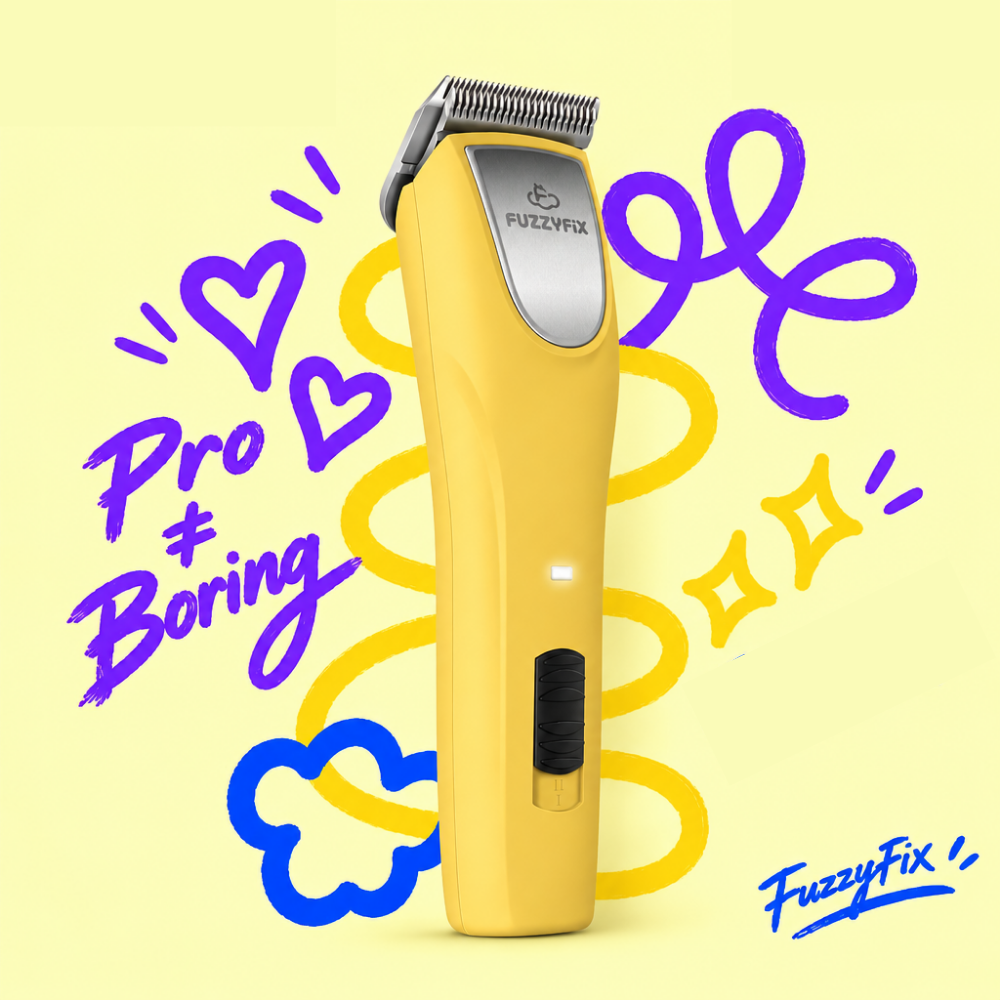 FuzzyFix Bluewave Lite Professional Pet Clipper