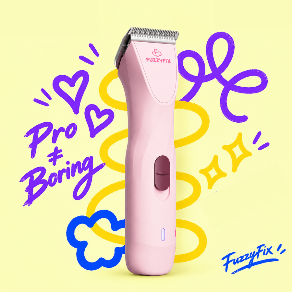 FuzzyFix Mellow Professional Lightweight Pet Grooming Clipper
