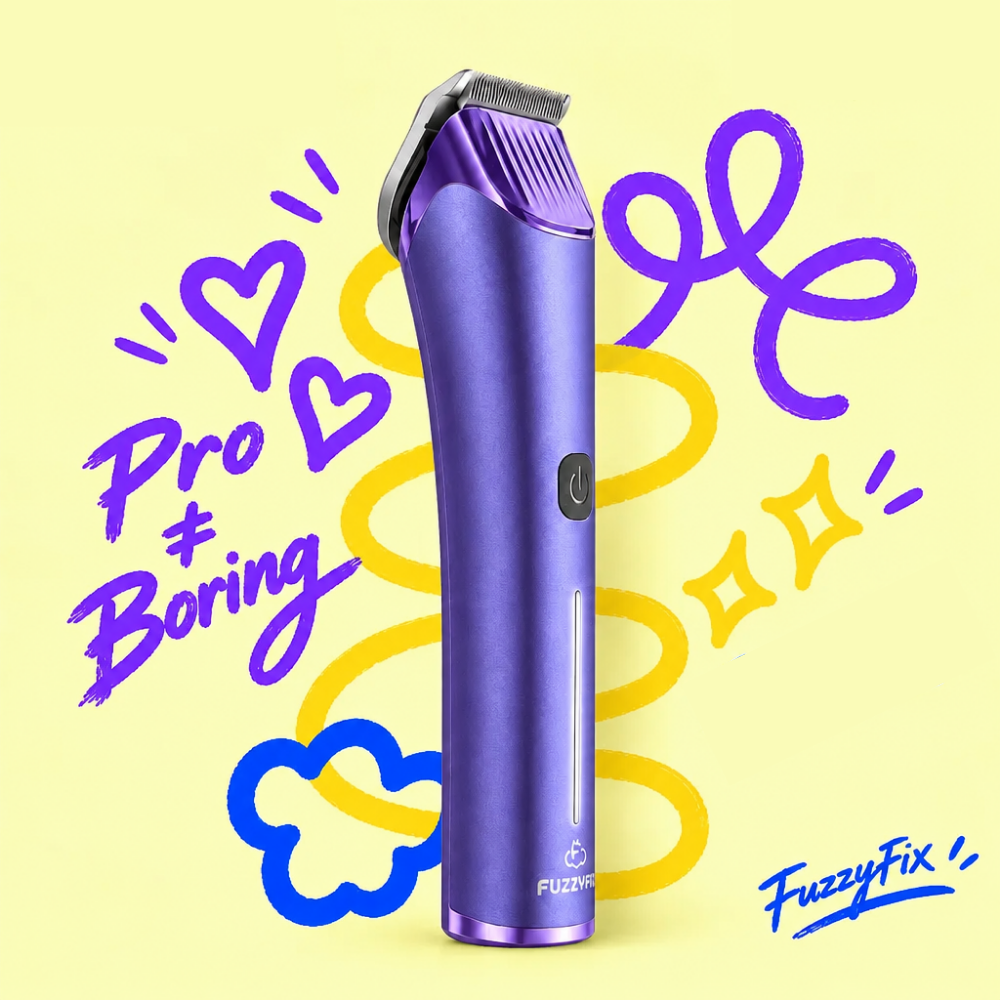 FuzzyFix Nova Professional 5-In-1 Pet Clipper Kit